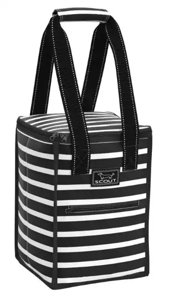 SCOUT Black/White 30 Cans Cooler Bag