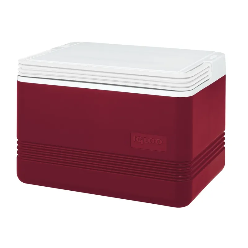 Legend 9 Quart Cooler, Red - Ideal For Work, Sports, And Outdoor Activities