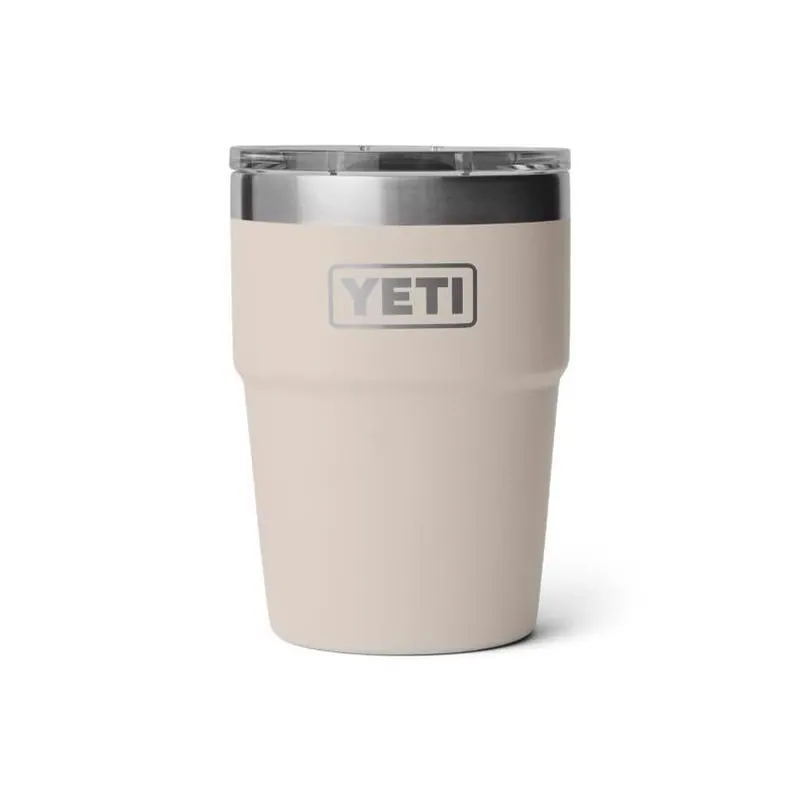YETI Rambler 16‑oz Cape Taupe Stainless Steel Tumbler With MagSlider Lid – BPA‑Free & Stackable