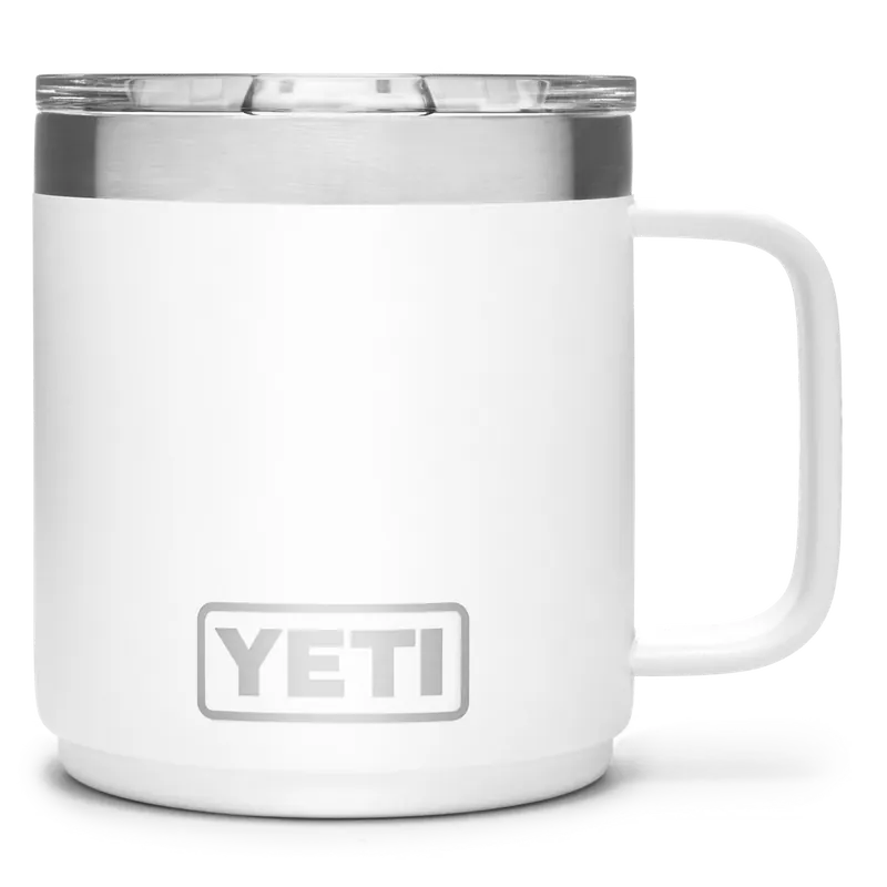 Rambler 10oz Mug With MagSlider Lid - White