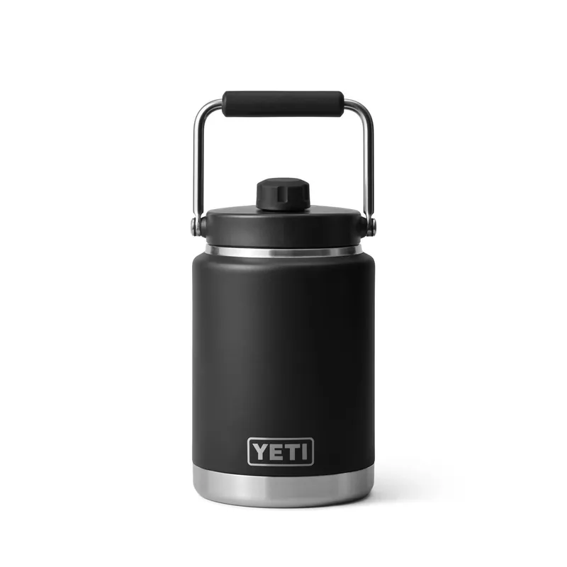 Rambler 0.5 Gallon Insulated Jug - Black, Bpa Free, Rugged Construction