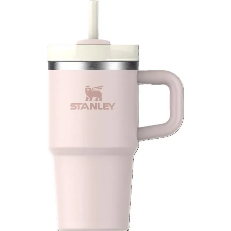 Stanley Quencher 20‑oz Rose Quartz Insulated Tumbler – BPA‑Free