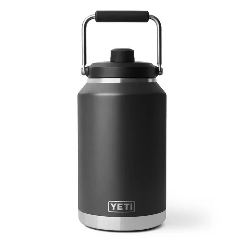 YETI 1‑Gallon Black Insulated Stainless Steel Jug – BPA‑Free & Dishwasher‑Safe