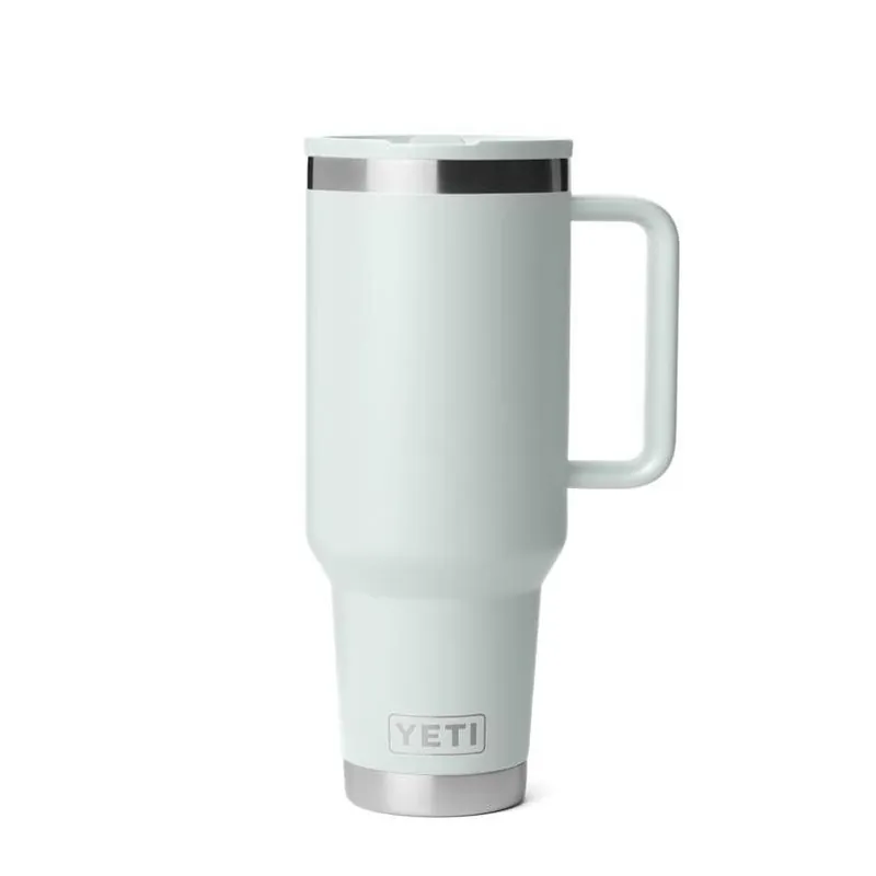 YETI Rambler 40‑oz Ridgeline Stainless Steel Travel Straw Mug – BPA‑Free & Dishwasher Safe