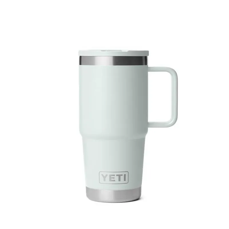 YETI Rambler 20‑oz Ridgeline BPA‑Free Travel Straw Mug – Stainless Steel
