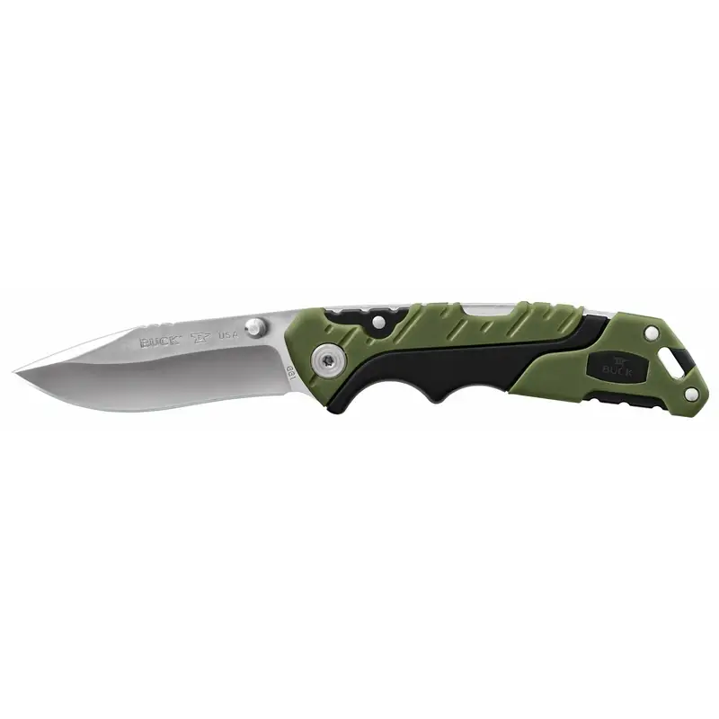 Folding Pursuit Black/green 420 Hc Steel 7.38 In. Folding Knife