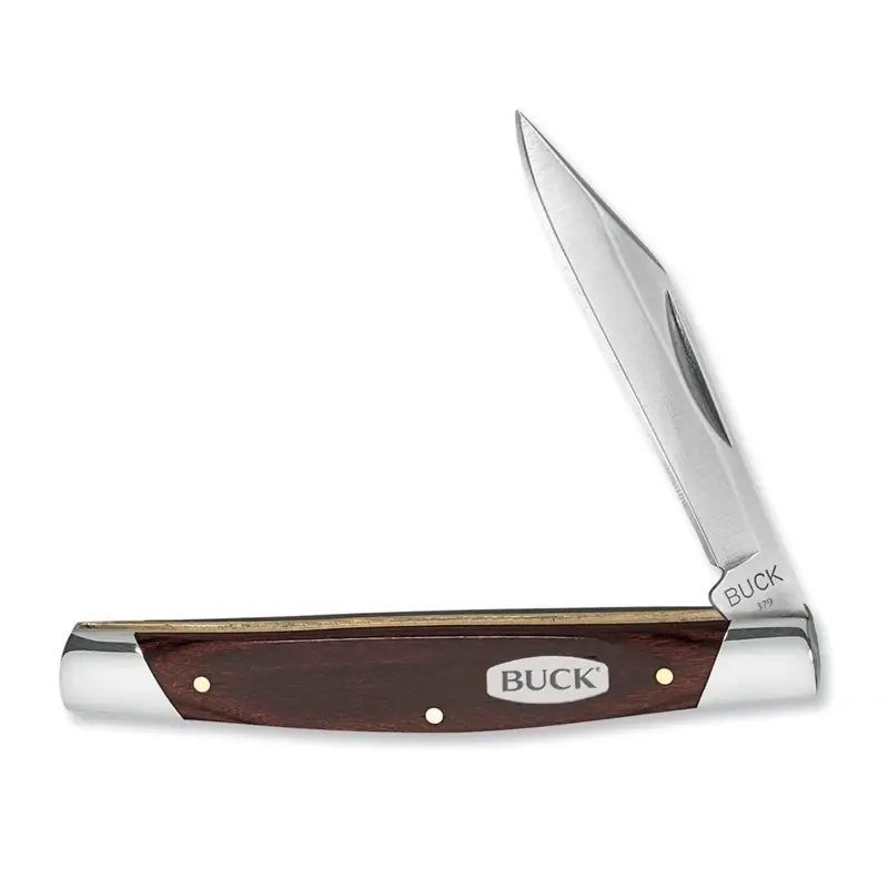 Solo Folding Pocket Knife 3 In. 420j2 Stainless Steel With Brown Handle