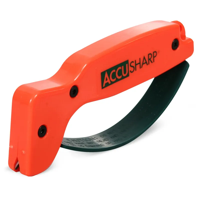 Gloss Tungsten Carbide 1 Stage Knife And Tool Sharpener - Blaze Orange