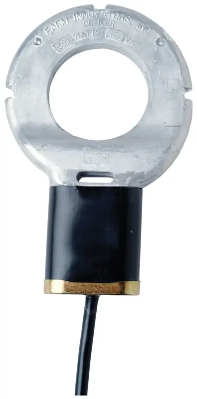 Utility De-Icer & Heater, Thermostat Control, 500-Watt, For 50 Gallon Livestock Tanks