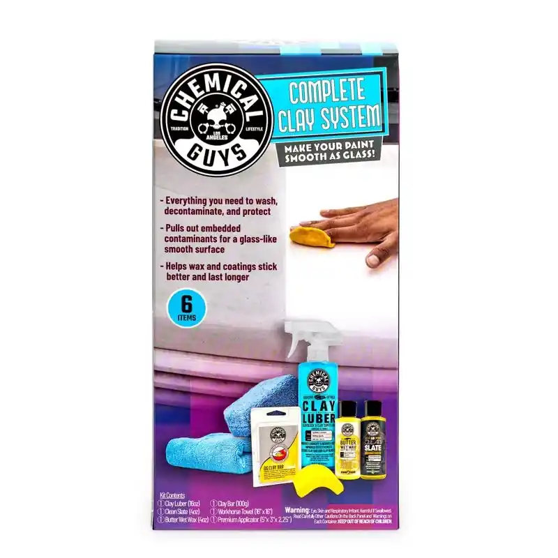 Chemical Guys Complete Clay System Kit 6 Piece