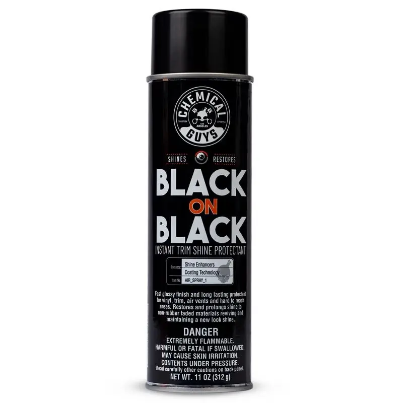 Chemical Guys Black On Black Plastic Protectant Spray 11 Fluid Ounces