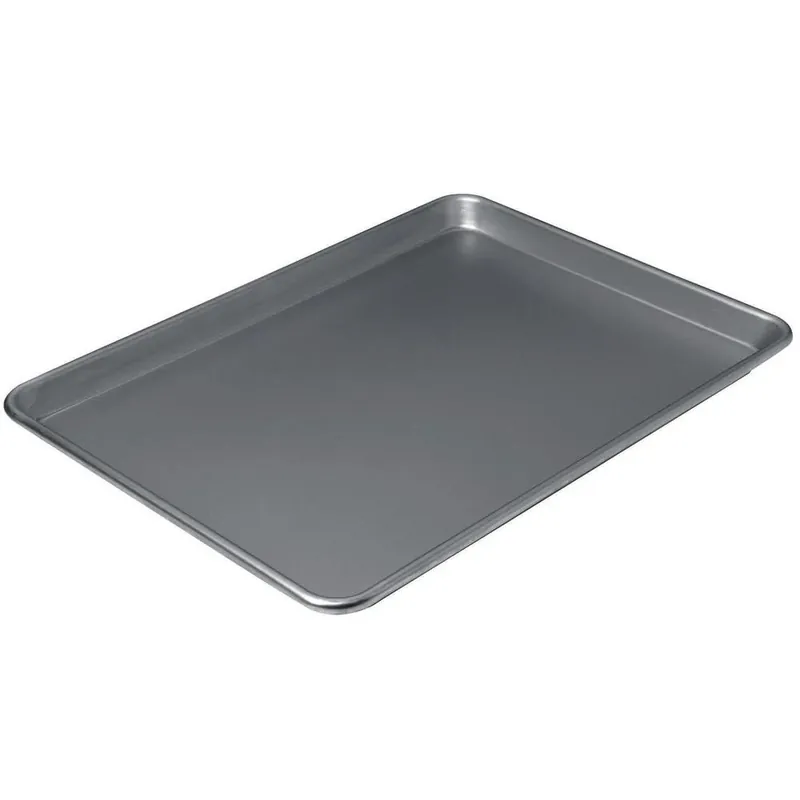 Chicago Metallic 12 In. W X 16-3/4 In. L Cookie And Jelly Roll Pan Gray 1 Pk