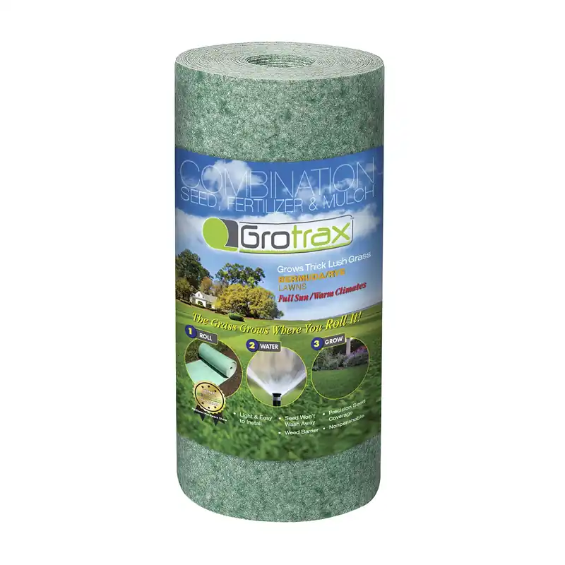 Quick Fix Grass Seed Roll, Bermuda/Rye, 12 In. X 50 Ft.