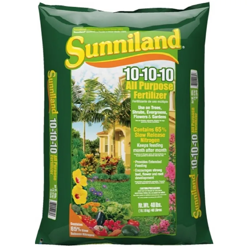 Sunniland Organic Granules All Purpose Plant Food 40 Lb For Strong Bud And Root Development