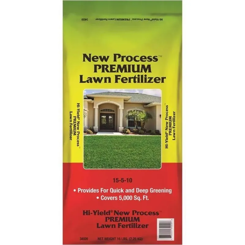 Professional 16‑lb 15‑5‑10 Lawn Fertilizer – 4000 sq ft Coverage For Vibrant Green Grass