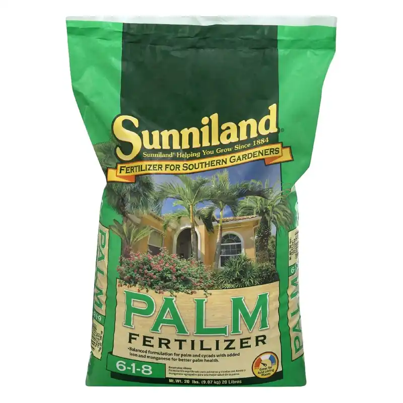 Palm & Ixora Fertilizer, 8-6-6 Formula, 20 Lbs.