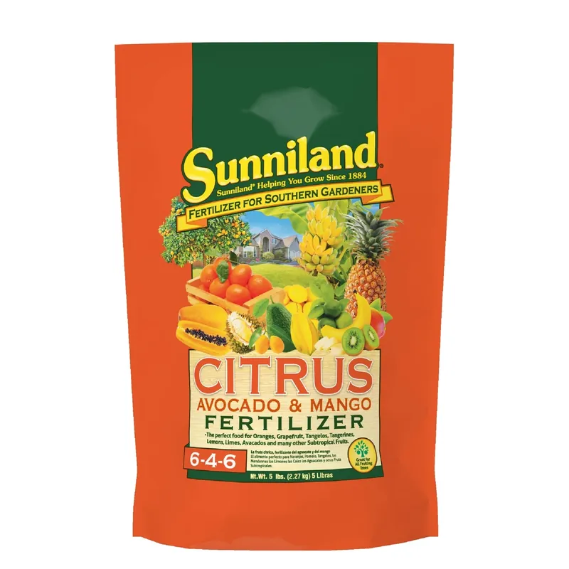 Citrus, Mango & Avocado Fertilizer, 6-4-6, 5 Lb.