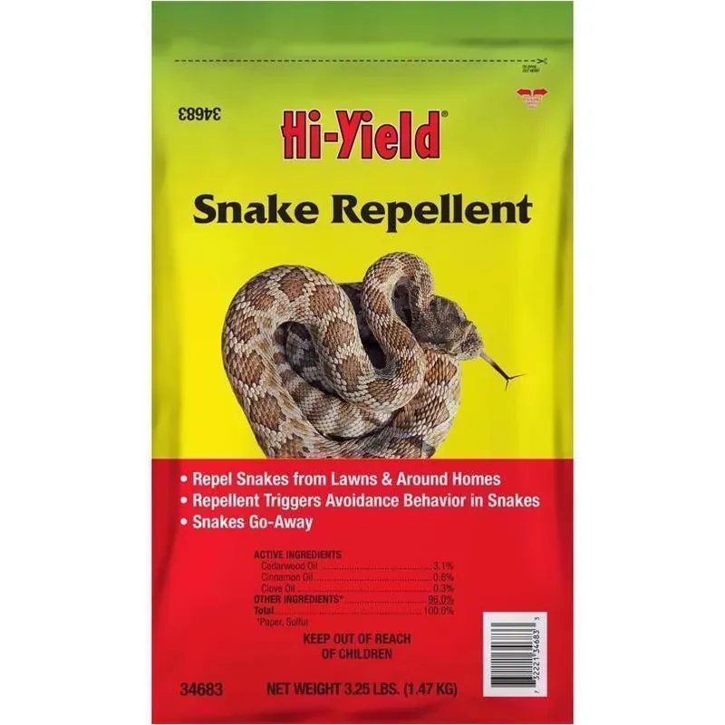 Hi‑Yield 3.25 Lb Granular Snake Repellent – Cedar Oil Formula