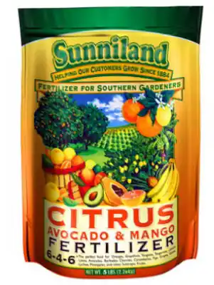 6-4-6 Citrus, Avocado And Mango Fertilizer 20 Lb For Vibrant Growth