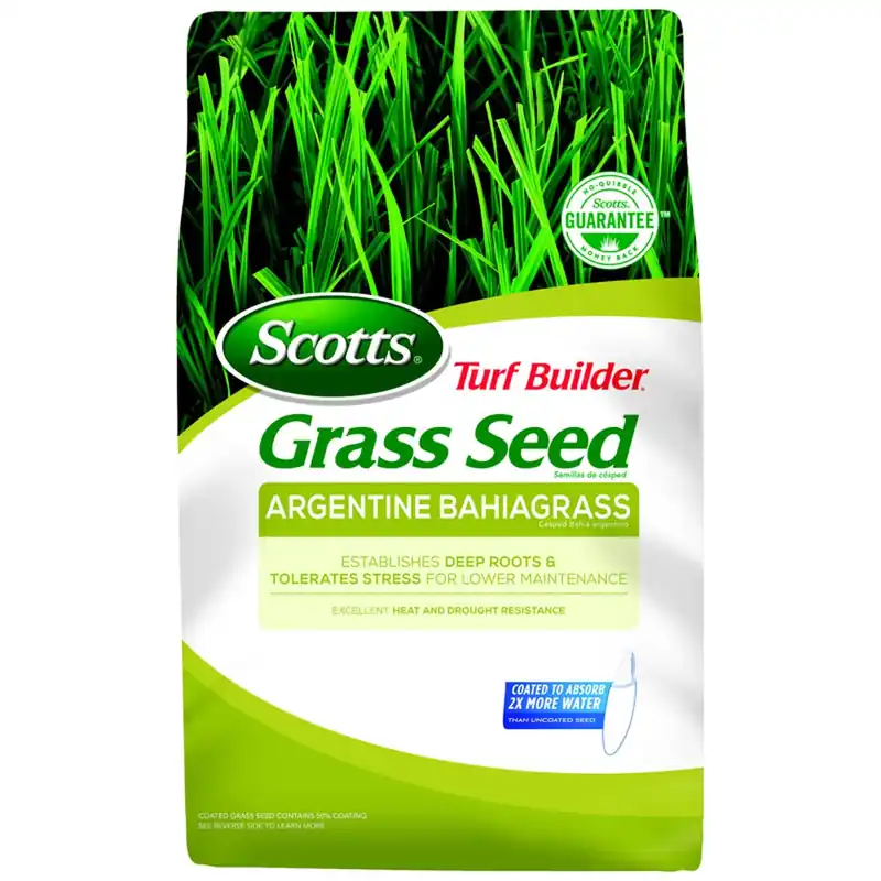 Scotts Turf Builder Argentine Bahiagrass Grass Seed 5 Lb - Heat & Drought Resistant