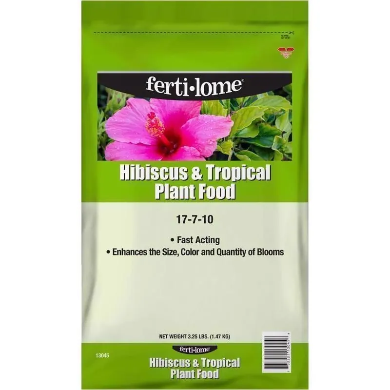 Ferti‑Lome 3.25 lb Hibiscus & Tropical Plant Food – 17‑7‑10 Fast‑Acting Bloom Booster
