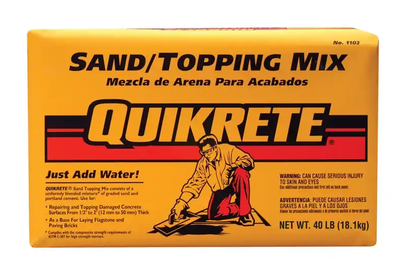 Sand Topping Mix 40 Lb. - Brown/gray Color