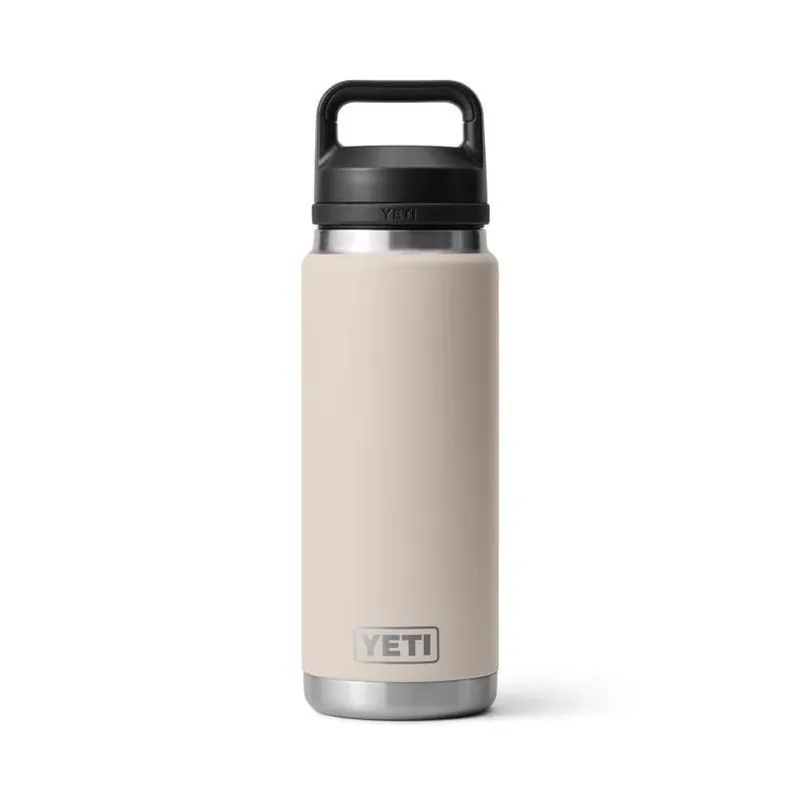 YETI Rambler 26 oz Cape Taupe Bottle With Chug Cap – BPA‑Free Stainless Steel Water Bottle