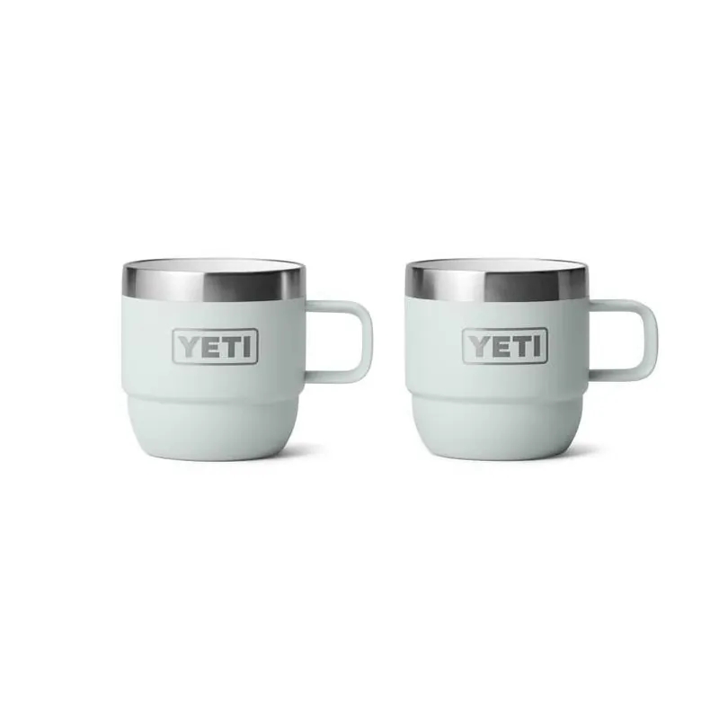 YETI Rambler 6‑oz Ridgeline Insulated Espresso Mug – BPA‑Free Stainless Steel