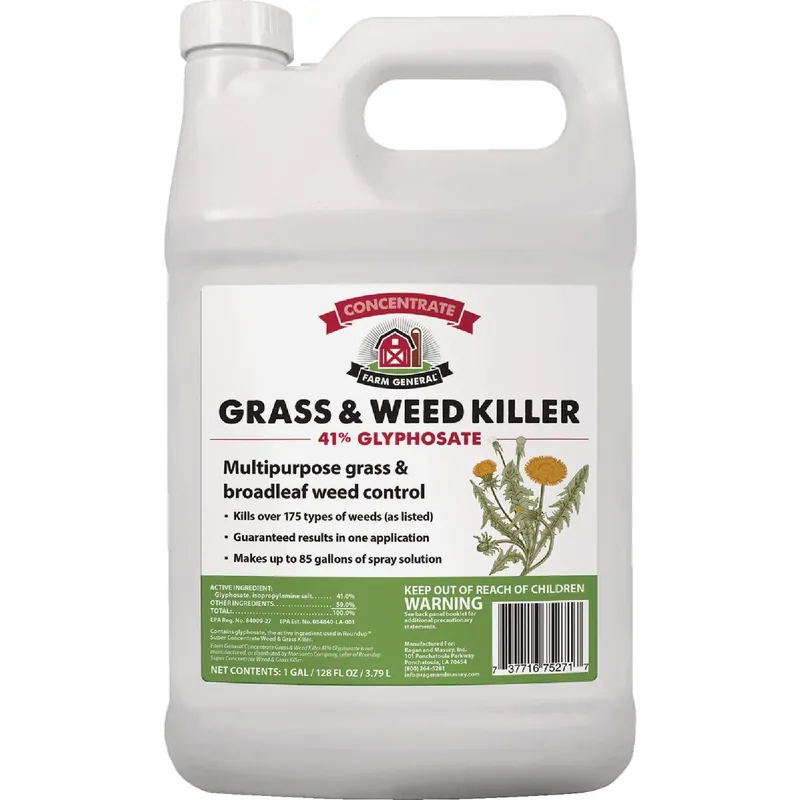 32 Oz. Concentrate Glyphosate Weed & Grass Killer For Lawn & Garden