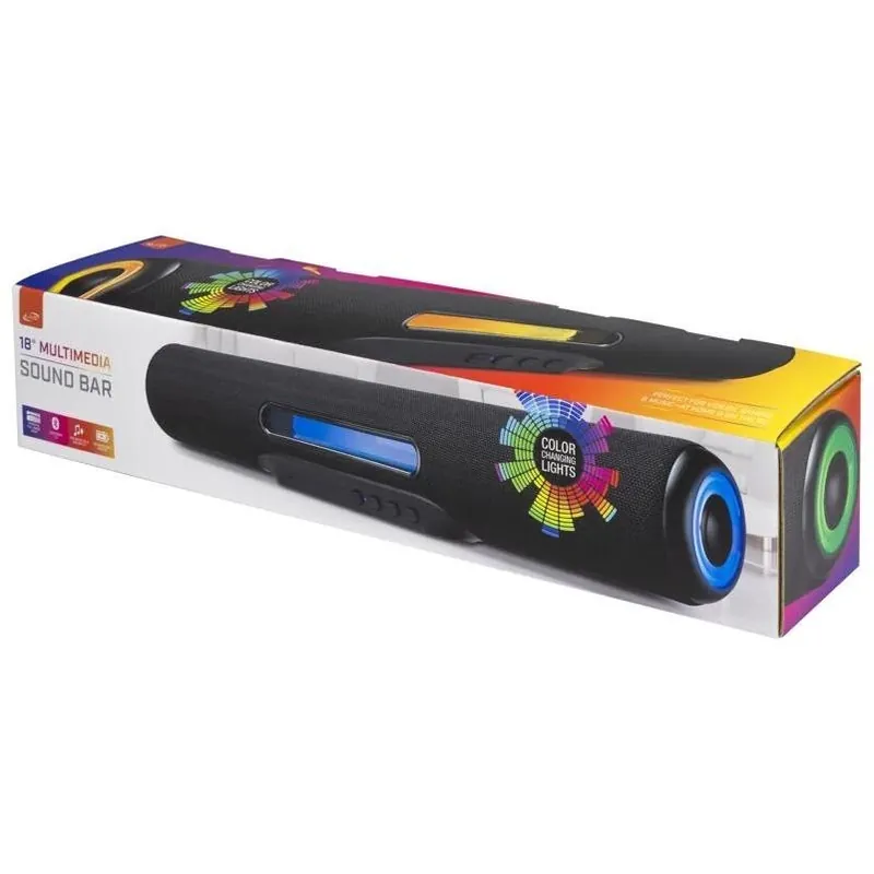 ILive 20W Bluetooth Sound Bar – Wireless, Rechargeable & Compact