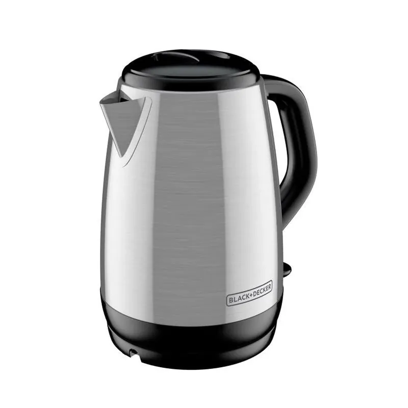 Black+Decker 1.7L Stainless Steel Electric Kettle – Fast Boil With Auto Shut‑Off