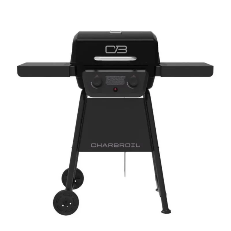 Char‑Broil 2‑Burner Black Propane Grill – Stainless Steel Build