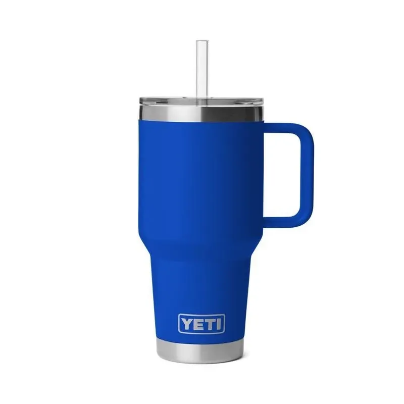 YETI Rambler 35‑oz Royal Blue Insulated Straw Mug – BPA‑Free