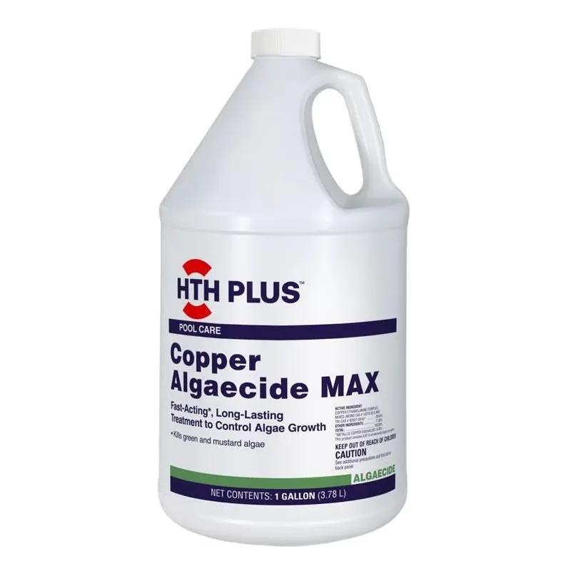 HTH Plus Liquid Algaecide – 1‑Gallon Fast‑Acting Algae Control For Pools