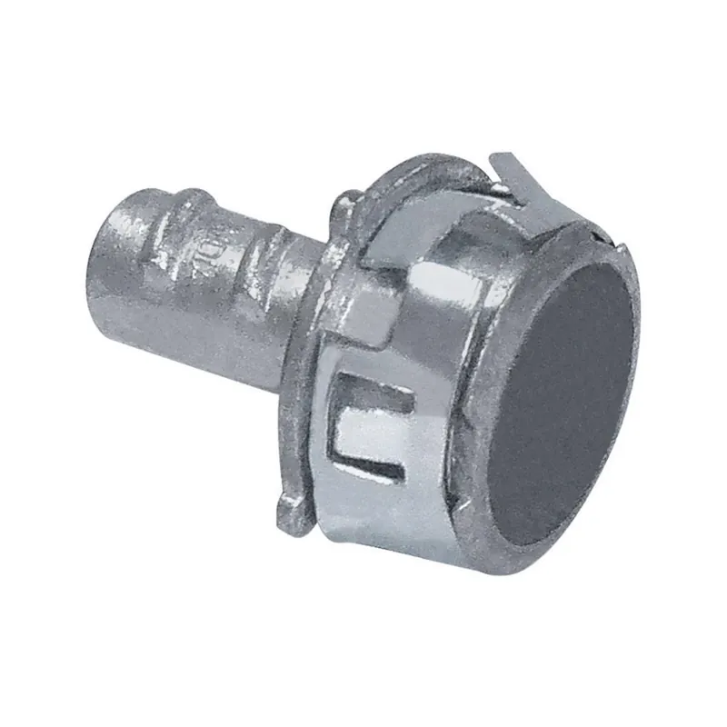 Sigma Engineered Solutions Snap Lock 3/8 In. D Die-Cast Zinc Screw-In Connector For FMC 25 Pk