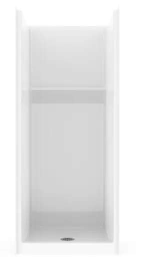 32 X 32 White Shower Stall