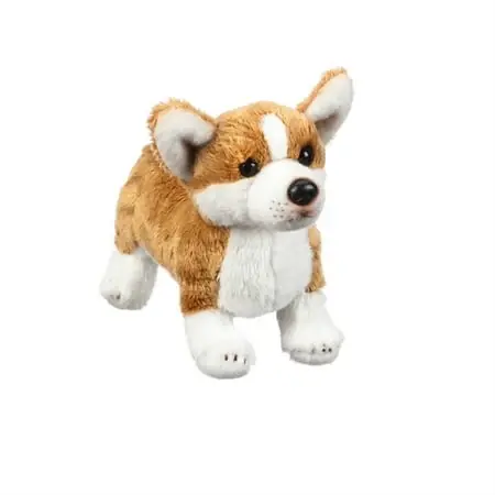 Corgi 8 Inch Bean Bag Plush Toy For Kids And Collectors