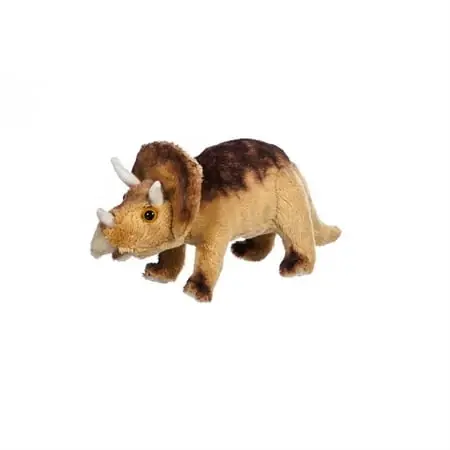 Triceratops 4 Inch Bean Bag Plush Toy For Kids