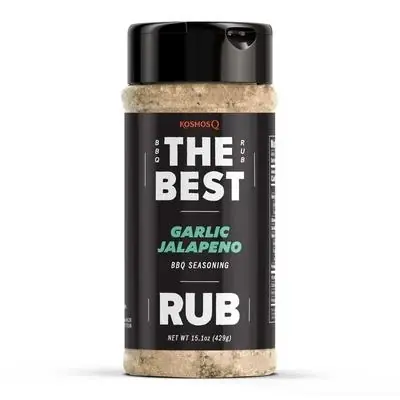 The Best Garlic Jalapeno Sauce - 12 Ounce Bottle