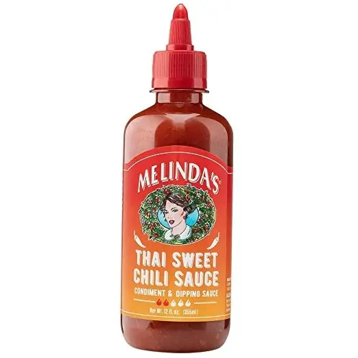 Thai Sweet Chili Sauce, 12 Ounce Bottle - Perfect For Dipping And Cooking