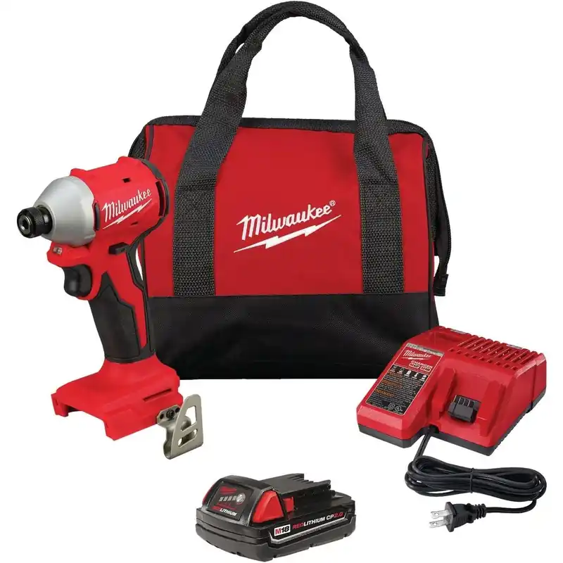 18V Impact Driver Kit With 1/4‑Inch Hex Chuck