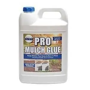 Mulch Worx Pro Mulch Glue – Ready‑to‑Use White Adhesive For Secure Mulch Placement