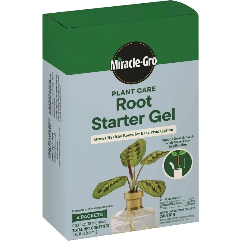 Miracle‑Gro Root Starter Gel – 4 Pack For Faster Plant Propagation