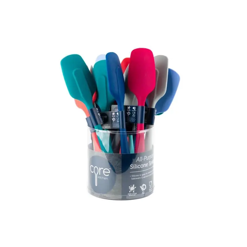 Core Kitchen Assorted Silicone All-purpose Spatula, Dishwasher Safe, 500 Max Temperature