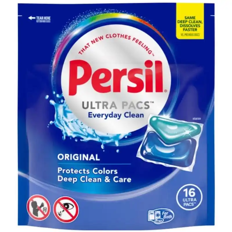 Persil Ultra Pacs Original Scent Laundry Detergent Pod 16 Pk