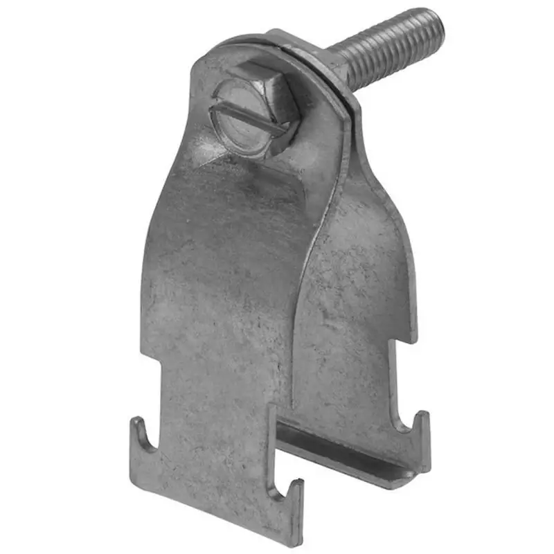 Korefit 3 In Diameter Galvanized Steel Clamp Connector For Rigid, Imc, Emt