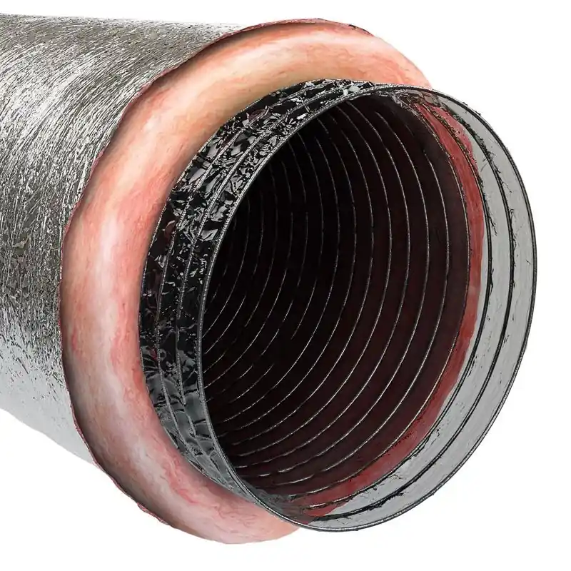 Imperial R4.2 25 Feet Length X 14 Inch Diameter Silver Poly Duct