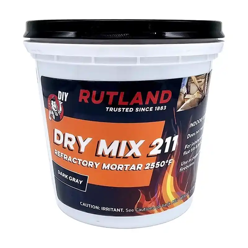 Rutland Gray Fireplace Mortar Tub 2.5 Lb