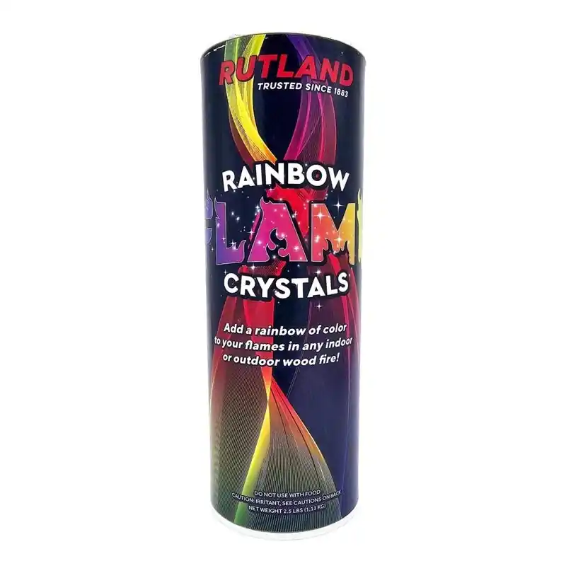 Rutland Flame Crystals 30+ Hour Burn Time 2.5 Lb