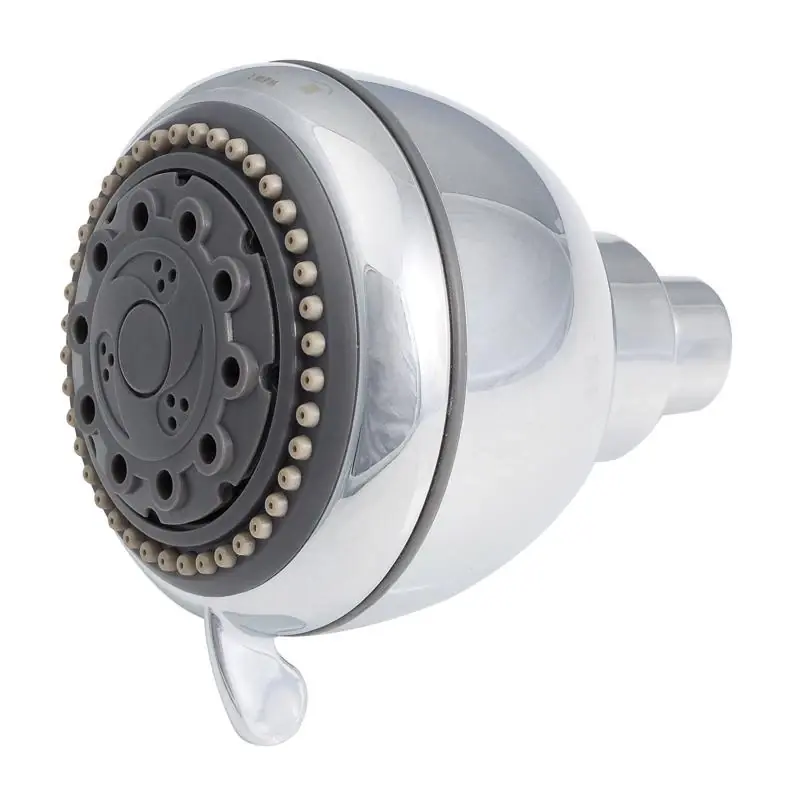Whedon Champagne Massage Polished Chrome 5-setting Wallmount Showerhead 2 Gpm